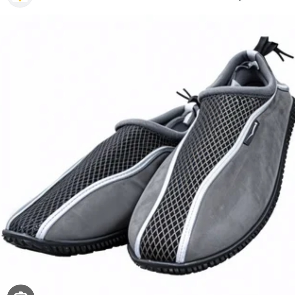 Wave Runner Sport Gray Water Shoes for Men size 12